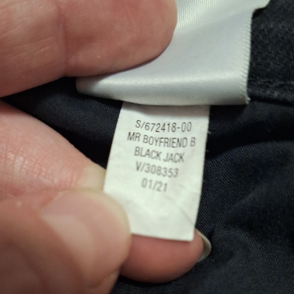 Old Navy Women's High Rise Jeans - Dark Blue - Picture 4 of 8